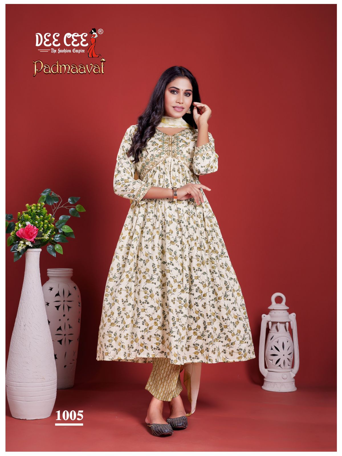Padmaavat By Deecee Alia Cut Rayon Printed Kurti With Bottom Dupatta Wholesale Market In Surat
